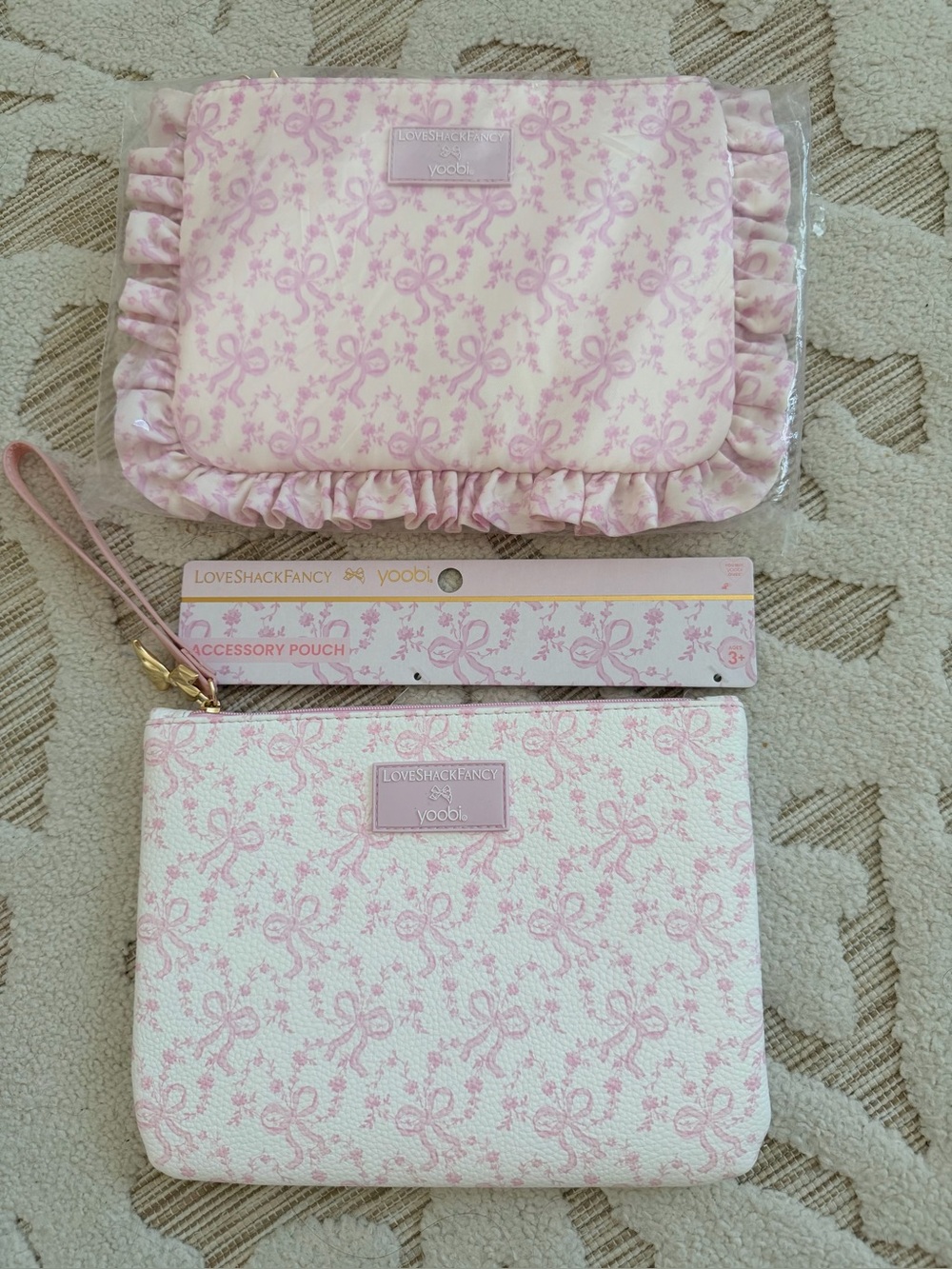 Loveshackfancy pouches